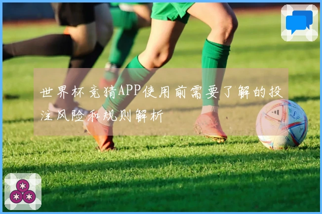 世界杯竞猜APP使用前需要了解的投注风险和规则解析